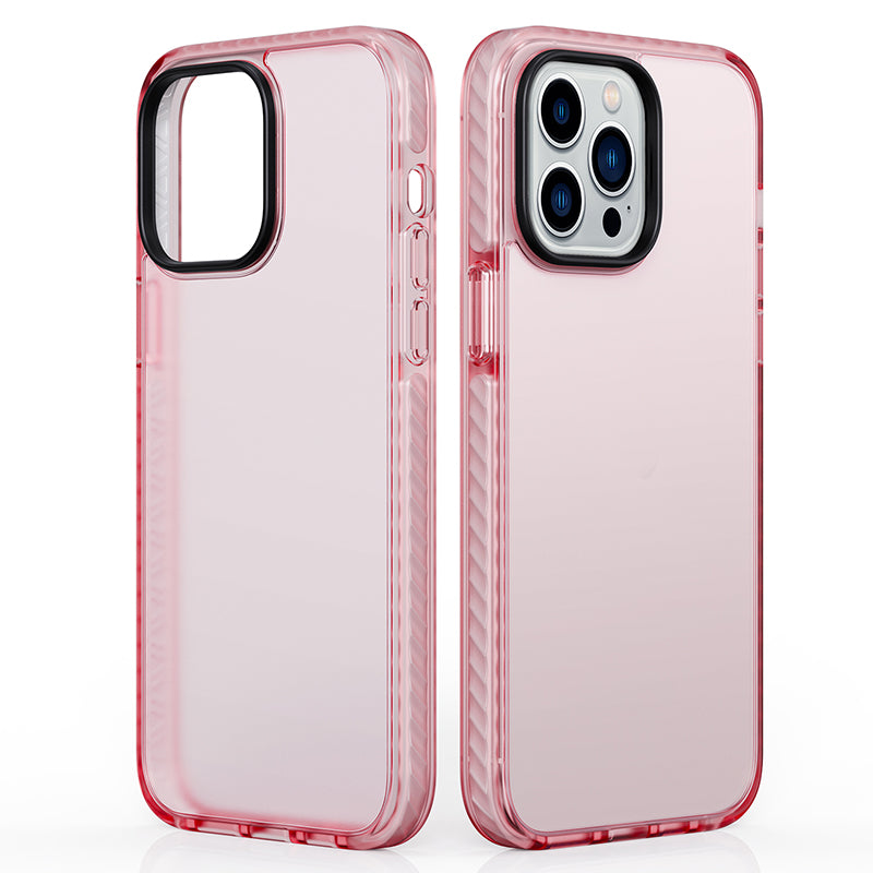 For iPhone 13 Pro Max 6.7 inch Anti-scratch Phone Cover Matte PC TPU Back Case For iPhone 13 Pro Max 6.7 inch Anti-scratch Phone Cover Matte PC TPU Back Case
